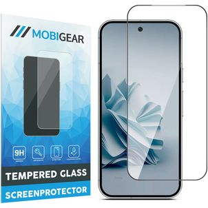 Mobigear Premium Google Pixel 9 Pro Glazen Screenprotector - Case Friendly - Zwart