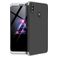 Mobigear TriGuard HONOR Note 10 Hoesje Hardcase Backcover - Zwart / Zilver