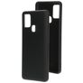 Mobiparts Samsung Galaxy A21s Siliconen Hoesje Backcover - Zwart