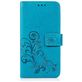 Mobigear Clover iPhone XR Hoesje Bookcase Portemonnee - Blauw