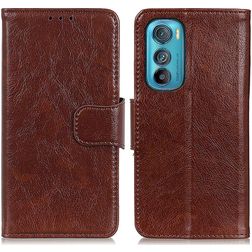 Mobigear Classy Motorola Edge 30 Hoesje Bookcase Portemonnee - Bruin