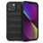 Mobigear Bumpy iPhone 14 Hoesje Flexibel TPU Backcover - Zwart