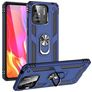 Mobigear Armor Ring Xiaomi Redmi 10C Hoesje Hardcase Backcover Shockproof met Ringhouder - Blauw