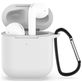 Mobigear Classic Apple AirPods 1 Hoesje Flexibel Siliconen - Wit