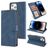 Mobigear Wallet iPhone 14 Pro Max Hoesje Bookcase Portemonnee - Blauw