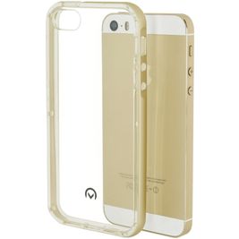 Mobilize Gelly Plus Doorzichtig iPhone 5 Hoesje Flexibel TPU Backcover - Champagne