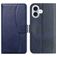 Mobigear S Line iPhone 17 Hoesje Bookcase Portemonnee - Marineblauw
