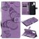 Mobigear Butterfly OPPO A53s Hoesje Bookcase Portemonnee - Paars