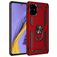 Mobigear Armor Ring Samsung Galaxy A51 Hoesje Hardcase Backcover Shockproof met Ringhouder - Rood
