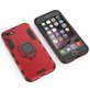 Mobigear Armor Ring iPhone 8 Hoesje Hardcase Backcover Shockproof met Ringhouder - Rood