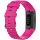 Mobigear Cross Siliconen Fitbit Charge 4 Bandje Gespsluiting - Magenta