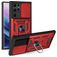 Mobigear Armor Ring Cam Slide Samsung Galaxy S22 Ultra Hoesje Hardcase Backcover Shockproof met Ringhouder - Rood
