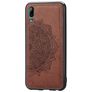 Mobigear Mandala Huawei Y7 Pro (2019) Hoesje Hardcase Backcover - Bruin