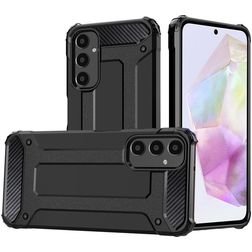 Mobigear Outdoor Samsung Galaxy A35 Hoesje Hardcase Backcover Shockproof - Zwart
