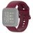 Mobigear Sport Buckle Siliconen Fitbit Versa 2 Bandje Gespsluiting - Rood