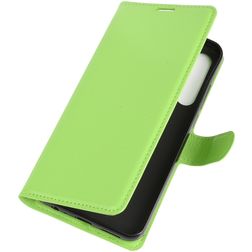 Mobigear Classic HTC Desire 20 Pro Hoesje Bookcase Portemonnee - Groen