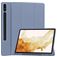 Mobigear Tri-Fold Gel Samsung Galaxy Tab S9 Plus Hoes TPU,Kunstleer Bookcase + Stylus Houder - Paars