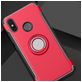Mobigear Armor Ring Xiaomi Mi 8 Hoesje Hardcase Backcover Shockproof met Ringhouder - Rood