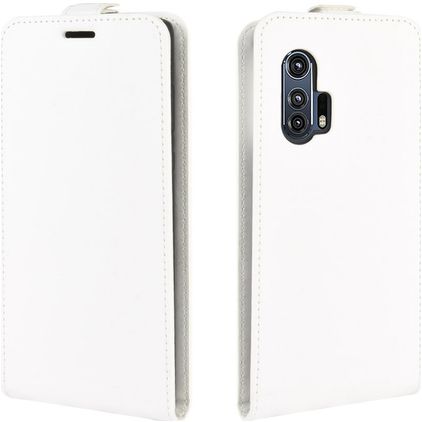 Mobigear Motorola Edge Plus Hoesje Flipcase - Wit