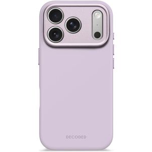 Decoded iPhone 17 Pro Siliconen MagSafe Hoesje Backcover - Lavendel