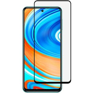 Mobigear Premium Xiaomi Redmi Note 9 Pro Glazen Screenprotector - Case Friendly - Zwart
