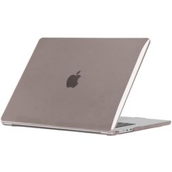 Mobigear Glossy MacBook Air 15 Inch (2023-2026) Hoes Hardshell Laptopcover MacBook Case - Grijs - Model A2941 / A3114 / A3241 / A3448