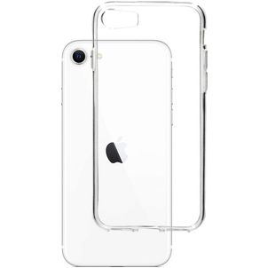 Mobiparts Classic Doorzichtig iPhone SE (2020) Hoesje Flexibel TPU Backcover - Transparant
