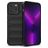 Mobigear Bumpy iPhone 14 Pro Max Hoesje Flexibel TPU Backcover - Zwart