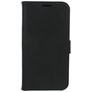 Valenta Classic iPhone 12 Mini Hoesje Echt Leer Bookcase Portemonnee - Zwart