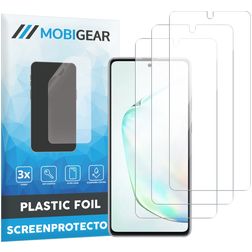 Mobigear Samsung Galaxy Note 10 Lite Screenprotector Folie - Case Friendly (3-Pack)