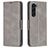 Mobigear Excellent Samsung Galaxy S24 Plus Hoesje Bookcase Portemonnee - Grijs