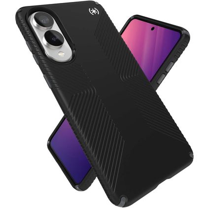 Speck Presidio2 Grip Samsung Galaxy S25 Edge Hoesje Hardcase Backcover Shockproof - Zwart