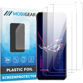 Mobigear ASUS ROG Phone 6 Screenprotector Folie - Case Friendly (3-Pack)
