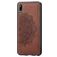 Mobigear Mandala Huawei Y7 Pro (2019) Hoesje Hardcase Backcover - Bruin