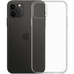Mobigear Ultra Thin Doorzichtig iPhone 12 Hoesje Flexibel TPU Extra Dun Backcover - Transparant