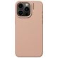 Nudient Base iPhone 15 Pro Siliconen Hoesje Backcover - Peach Orange