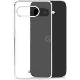 Mobilize Gelly Case Doorzichtig Google Pixel 9a Hoesje Flexibel TPU Backcover - Transparant