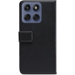 Mobilize Classic Gelly Motorola Edge 60 Fusion Hoesje Bookcase Portemonnee - Zwart
