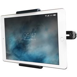 Mobiparts Telefoonhouder Auto Hoofdsteun Klem Universeel - Zwart