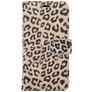 Mobigear Leopard iPhone X Hoesje Bookcase Portemonnee - Bruin