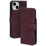 Mobiparts Classic Wallet iPhone 15 Hoesje Bookcase Portemonnee - Velvet Red