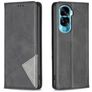 Mobigear Rhombus Slim HONOR 90 Lite Hoesje Bookcase - Zwart