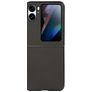 Mobigear Carbon OPPO Find N2 Flip Hoesje Hardcase Backcover - Zwart