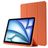 Mobigear Tri-Fold Gel iPad Air 11 Inch (2024) Hoes TPU,Kunstleer Bookcase + Stylus Houder - Oranje