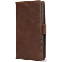 Mobilize Wallet Samsung Galaxy S25 FE Hoesje Echt Leer Bookcase Portemonnee - Bruin