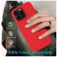 Mobigear Rubber Touch iPhone 16 Pro Max Siliconen Hoesje Backcover - Rood