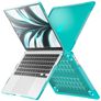 Mobigear Shockproof Pro MacBook Air 13 Inch (2022-2026) Hoes Hardshell Laptopcover MacBook Case - Groen - Model A2681 / A3113 / A3240 / A3449