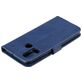 Mobigear Zipper Huawei P Smart (2020) Hoesje Bookcase Portemonnee - Blauw