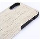 Mobigear Nature iPhone XS Hoesje Flexibel TPU Backcover - Nordic Walnut