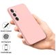 Mobigear Rubber Touch Samsung Galaxy S24 FE Siliconen Hoesje Backcover - Roze